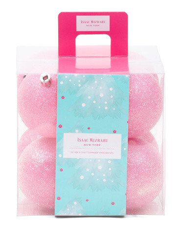 Set Of 8 Shatterproof Ornaments | Marshalls