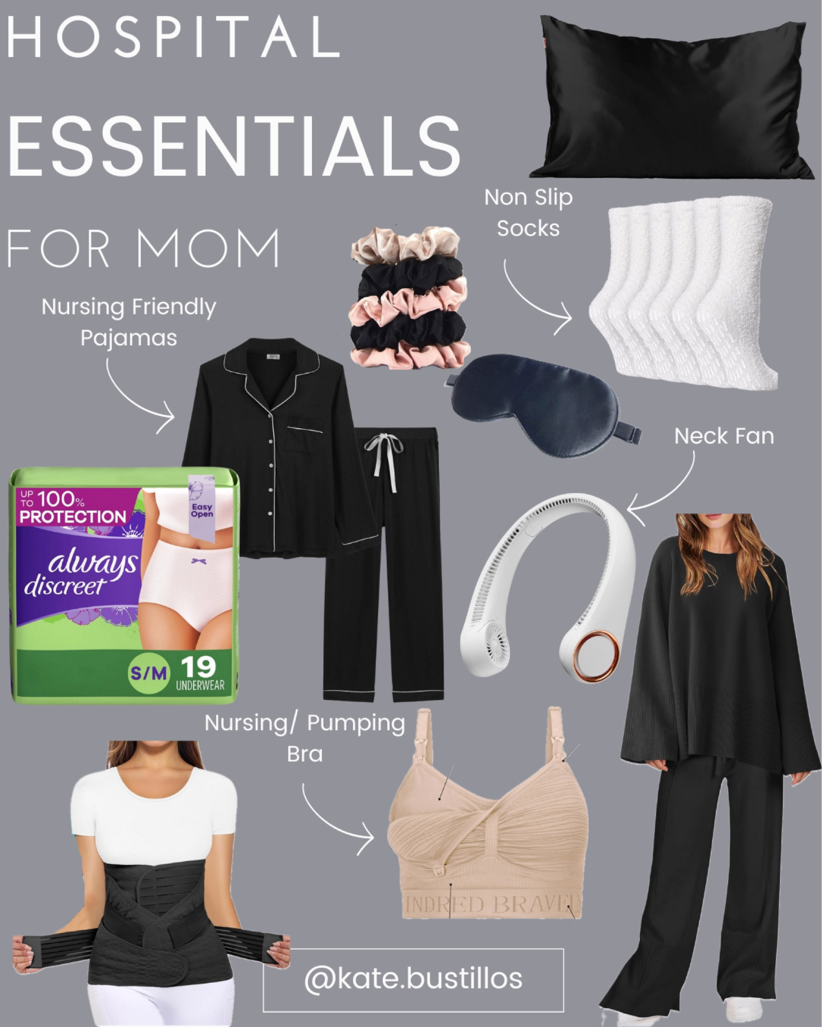 These are the essentials that I packed in my hospital bag! I like to be comfy and cozy after labor, and these are my nonnegotiables for L&D! #laboranddelivery #pregnancy #hospitalbag

#LTKfamily #LTKbaby #LTKbump