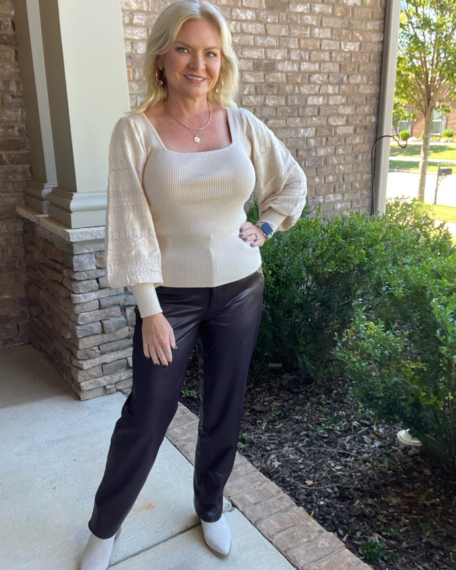 Can't get enough of this faux leather trend! All affordable pieces from Walmart!
#walmart
#walmartfinds
#walmartfashion
#fauxleather
#leatherpants
#westernboots
#affordablefashion
#styleover40
#styleover50
#over50andfabulous
#falloutfits

#LTKunder50 #LTKstyletip #LTKSeasonal
