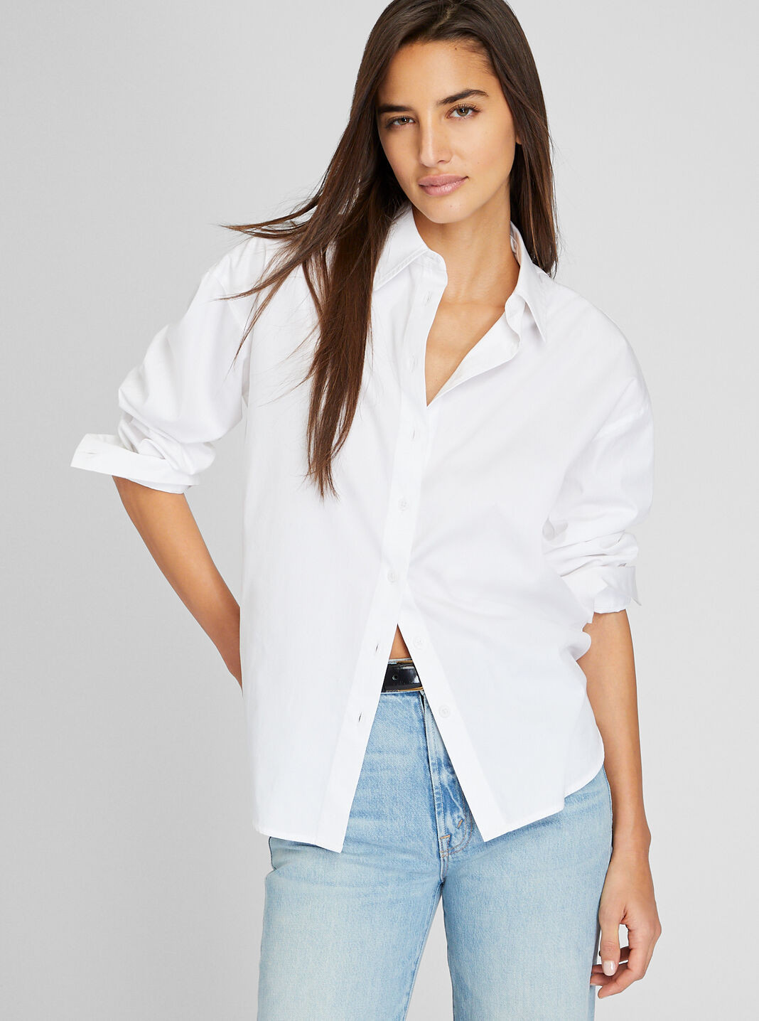 Classic Cotton Button-Down Shirt | Club Monaco (Global)