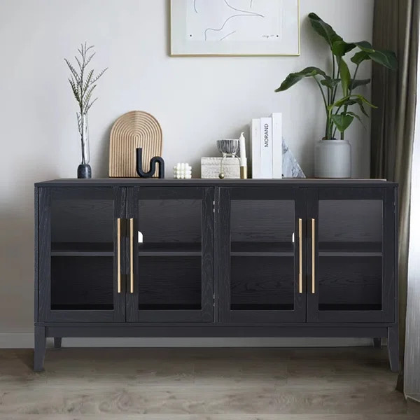 30'' Tall 4 - Door Accent Cabinet | Wayfair North America