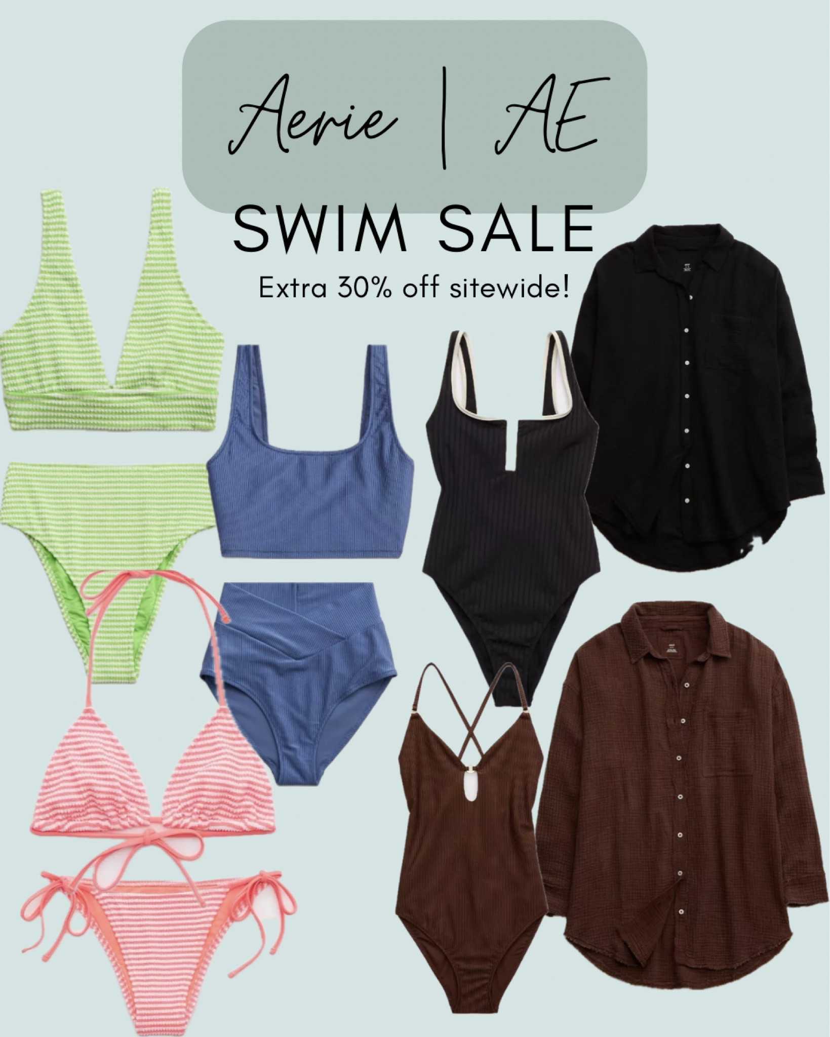 Aerie has cornered the market on comfort. I’ll be living in these gauzy cotton coverups sun up to sun down  
#aerie #ae #swim2024 

#LTKmidsize #LTKswim #LTKsalealert