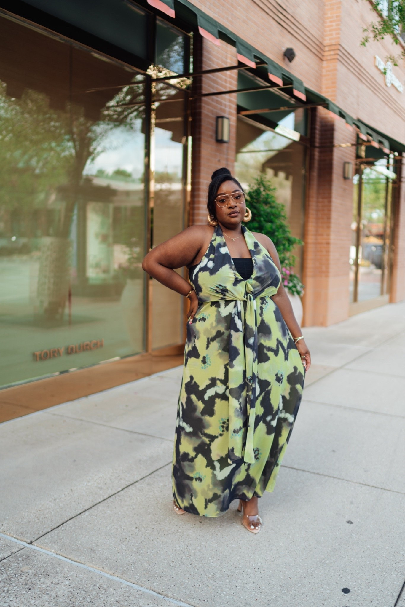 ✨ Eloquii Tie-Detail Halter Maxi Dress! For size reference I’m wearing a size 20 which is too big on me.

#LTKootd #LTKgrwm #LTKPlusSize