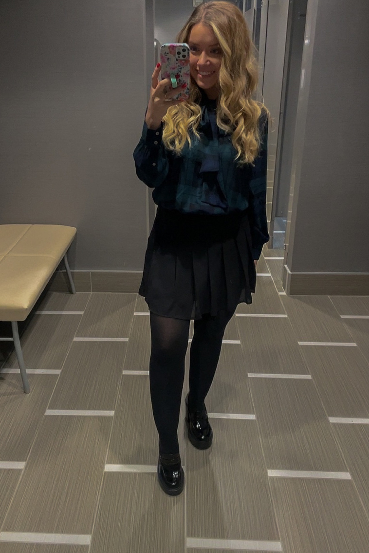 Moody gossip girl inspired winter outfit. I love these platform heel loafers and the top is on clearance at J Crew 🖤

#LTKSeasonal #LTKfindsunder100 #LTKHoliday