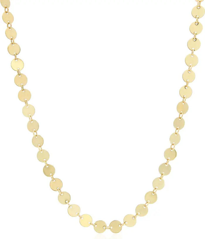 Golden Disc Necklace | Nordstrom