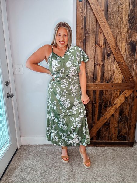 Amazon summer wedding guest outfit - linked similar styles below 💚

Wedding guest dress, green dress, women’s fashion, women’s dress, beach vacation dress, green and white dress, nude heels, platform sandals, women’s sandals, cute shoes, under $50, affordable fashion, Amazon fashion, Amazon dresses, Amazon sandals, beach vacation dinner, midsize mom, midsize fashion, mom outfit inspo, summer date night dress, summer dinner date 

#LTKstyletip #LTKwedding #LTKfindsunder50