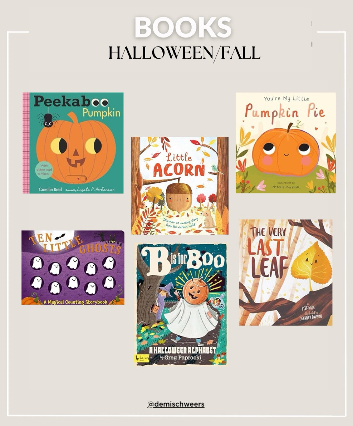 Halloween/Fall books for kids

#LTKKids #LTKBaby #LTKFamily