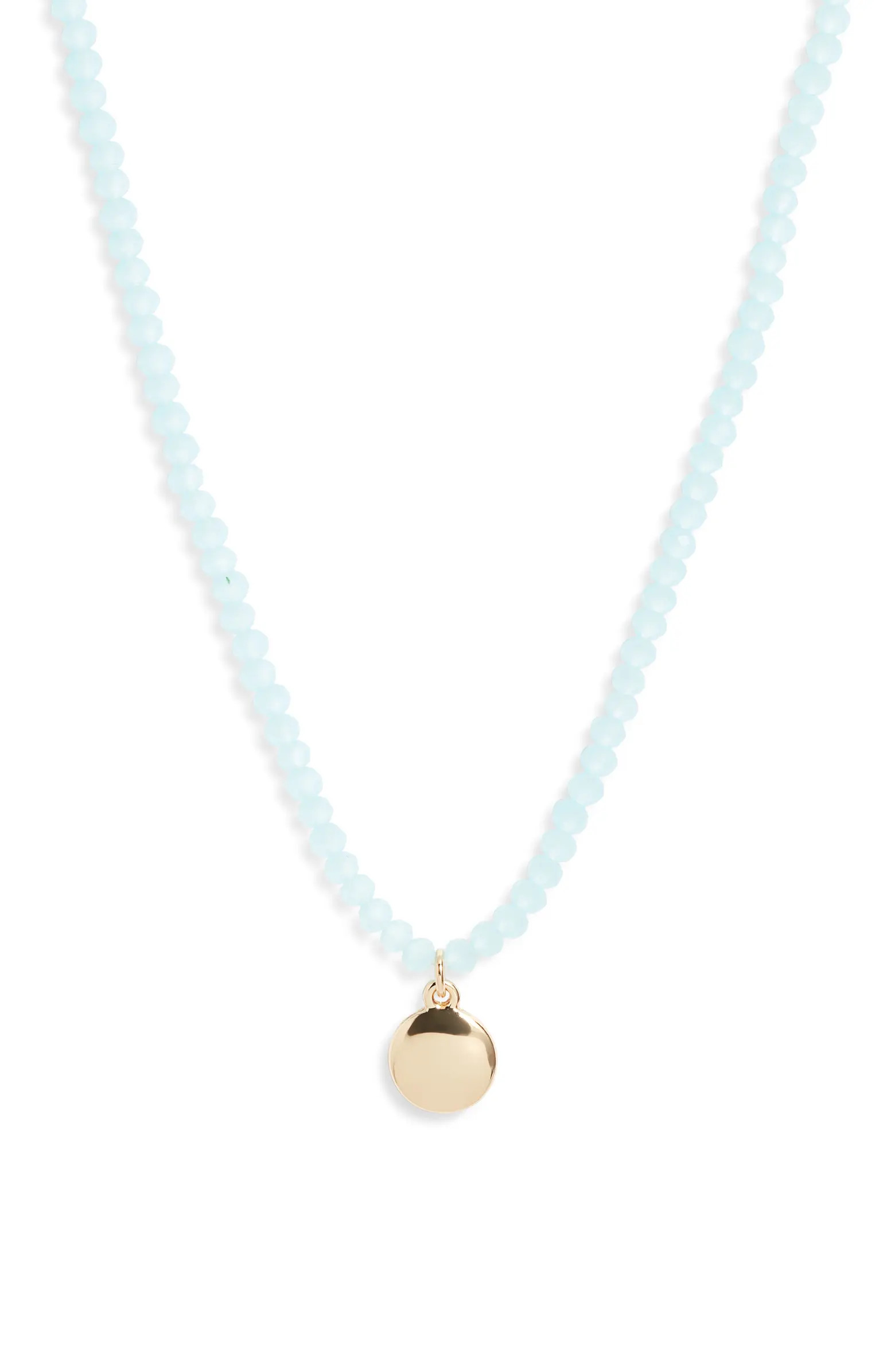 Nordstrom Beaded Charm Pendant Necklace | Nordstrom | Nordstrom