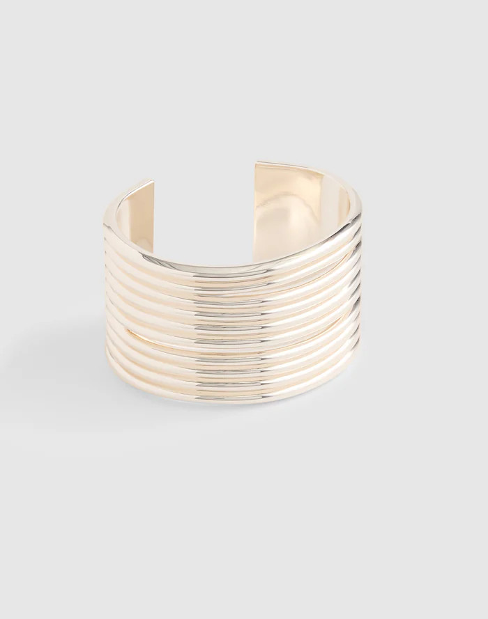 Ribbed Statement Cuff Bracelet | Madewell