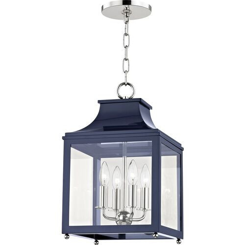 Aurelia Small Lantern Pendant - Blue | Hanging Light, Lanterns - Practical, Aesthetic | One Kings Lane