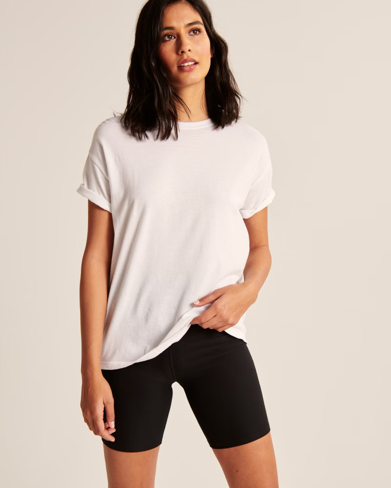 Oversized Boyfriend Tee | Abercrombie & Fitch (US)