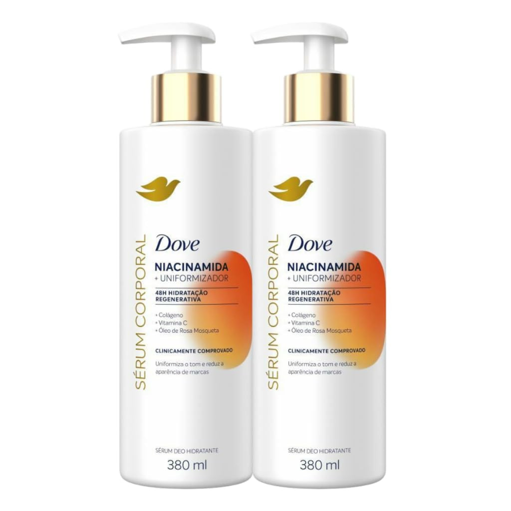 Kit Sérum Corporal Dove Niacinamida + Uniformizador 380ml (2 Produtos) | Amazon (BR)