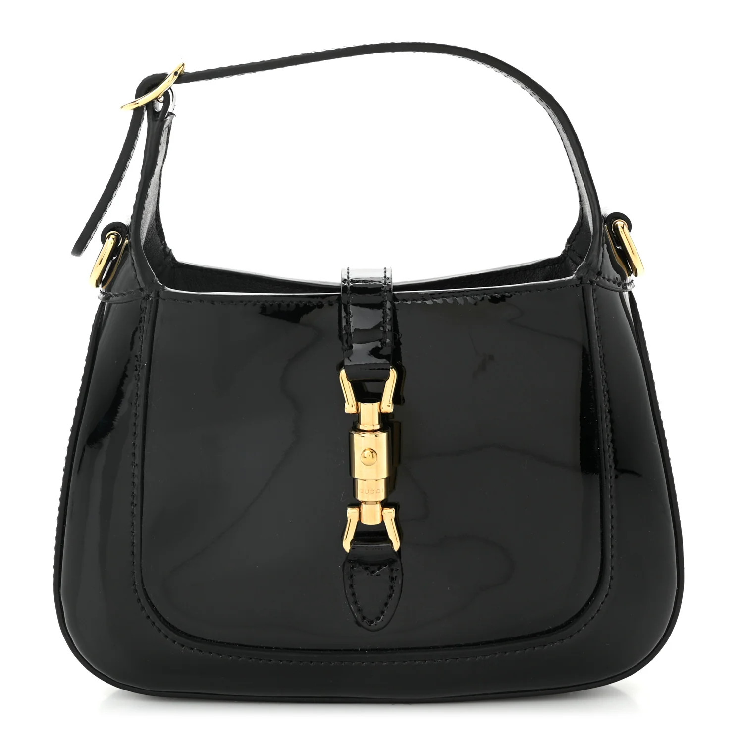 Patent Mini Jackie 1961 Crystal Hobo Black | FASHIONPHILE (US)