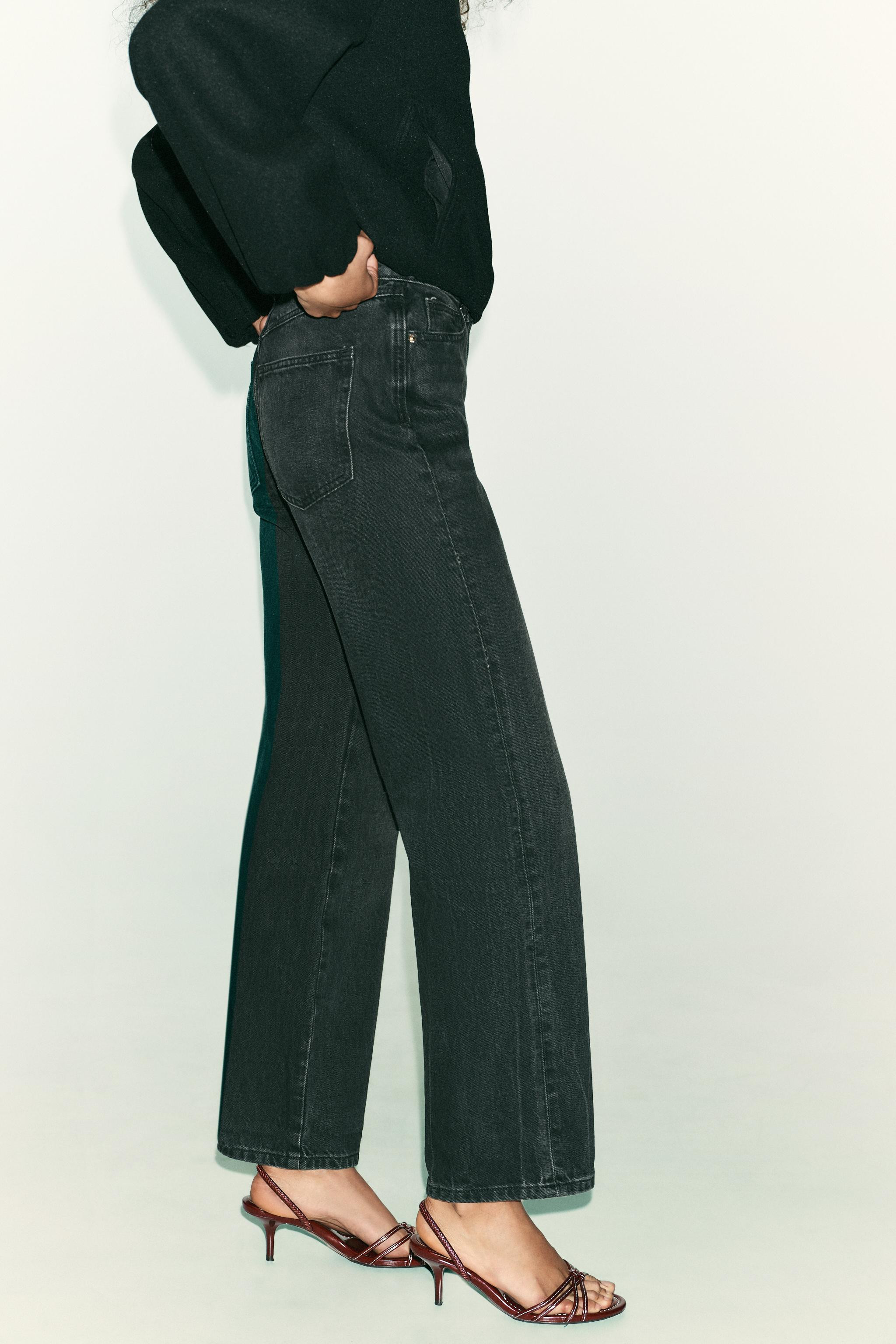 JEANS Z.03 REGULAR FIT HIGH-WAIST LONG LENGTH | Zara UK