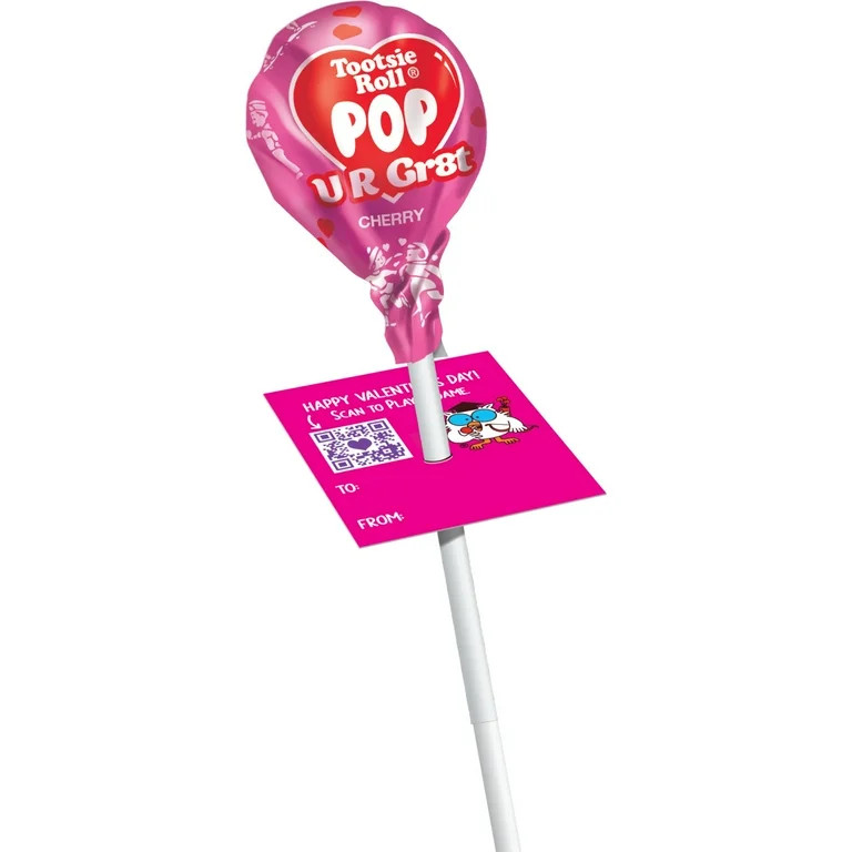 Tootsie Pop, Valentine Exchange 25 Count Box, 15.6 oz. Peanut Free, Gluten Free. Contains Milk an... | Walmart (US)