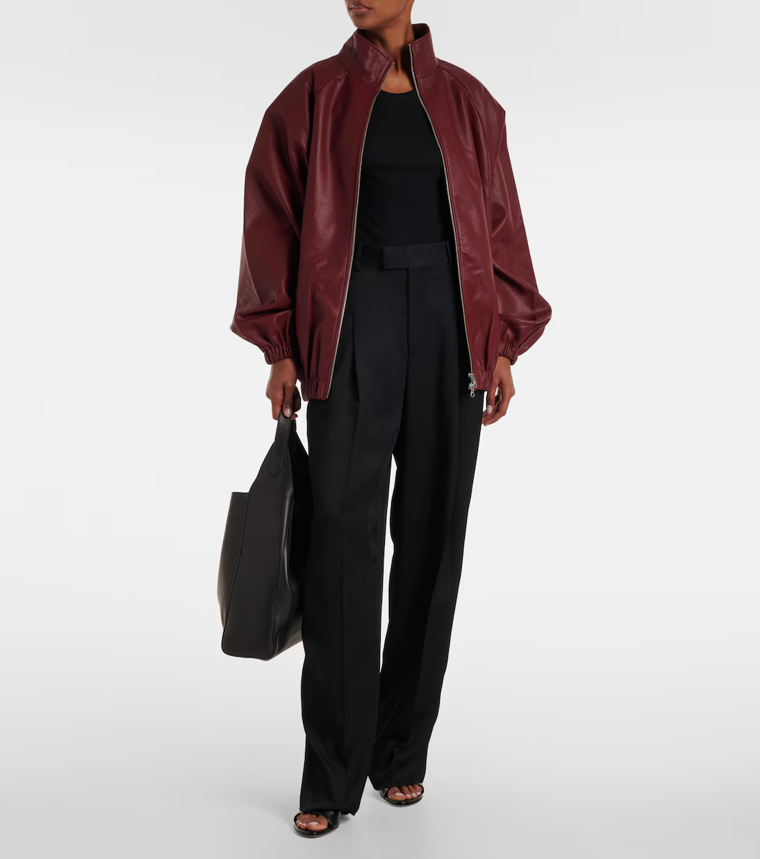 Senta oversized faux leather bomber jacket | Mytheresa (US/CA)