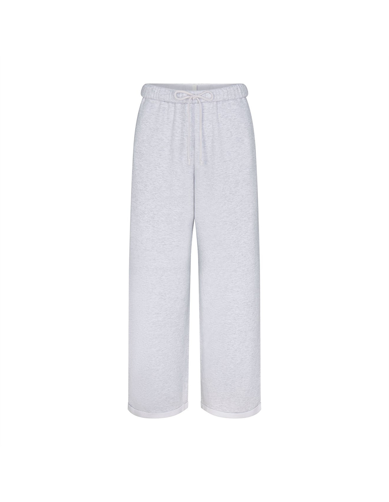 Skims Cotton Fleece Classic Straight Leg Pant | David Jones | David Jones (Australia & New Zealand)
