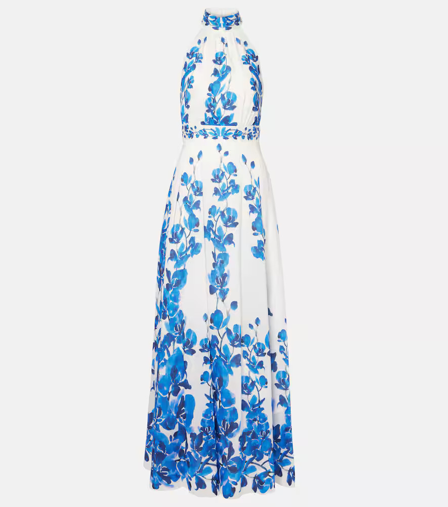 Rebecca Vallance Orchid Blues floral maxi dress | Mytheresa (US/CA)