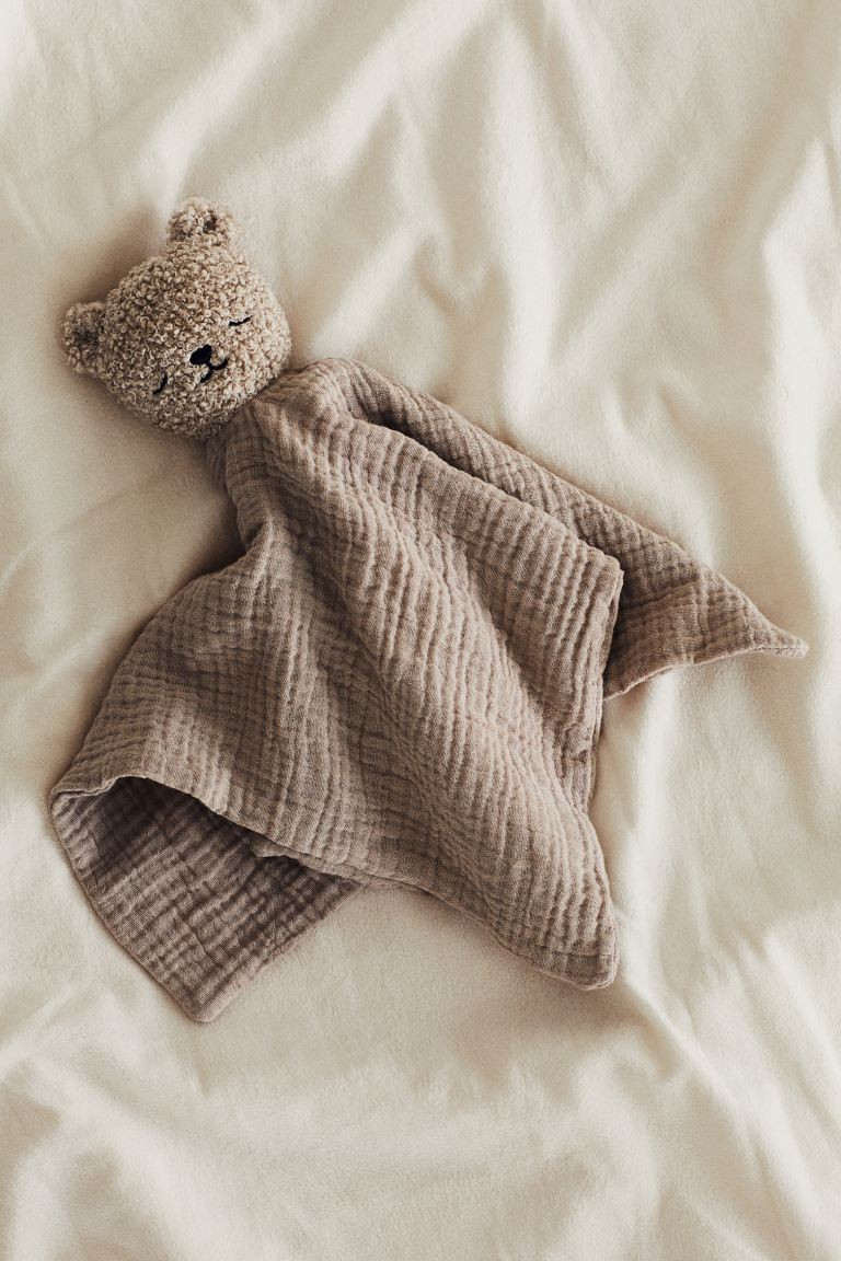 Cotton Comfort Blanket - Beige/teddy bear - Home All | H&M US | H&M (US + CA)