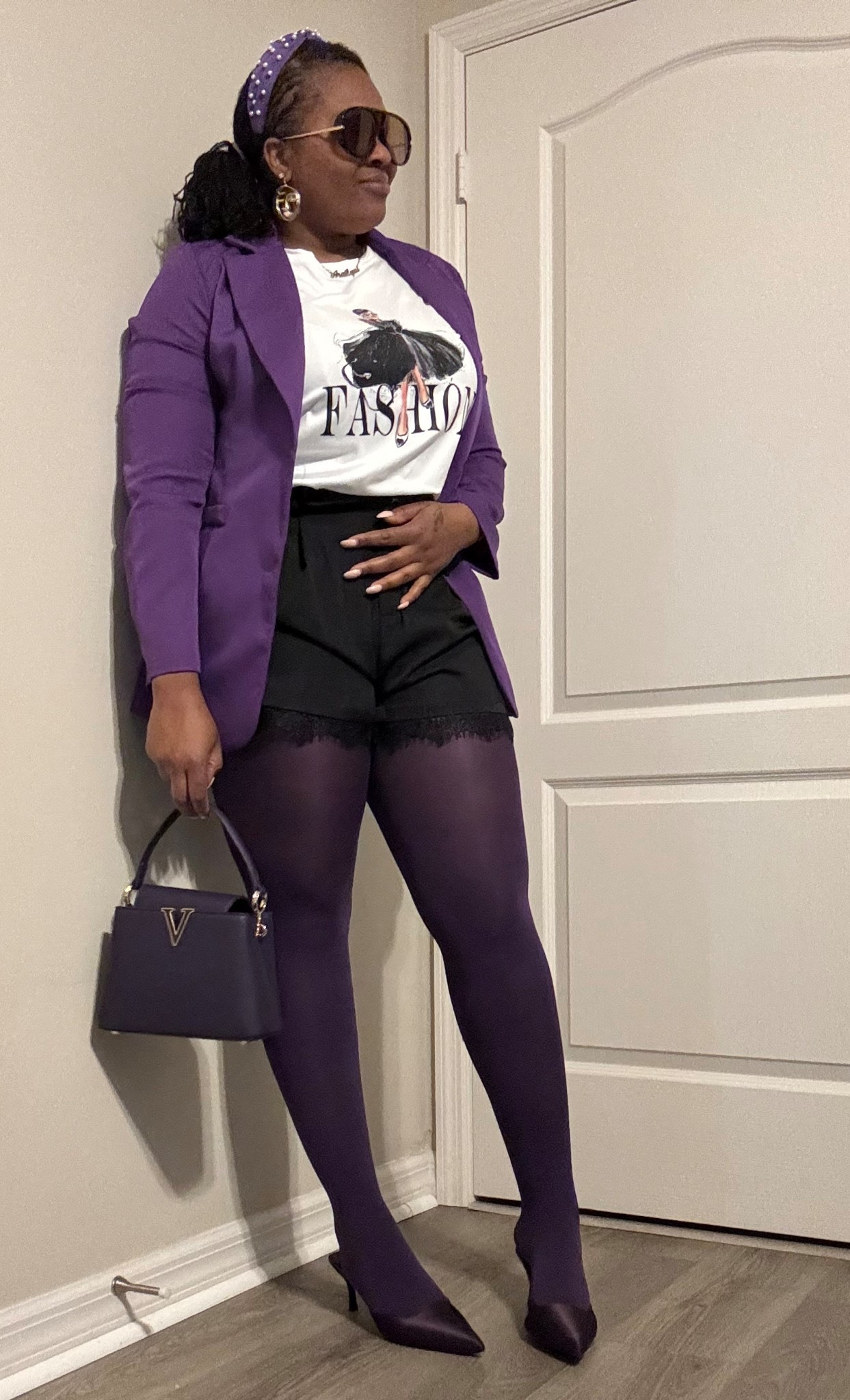 Blazer is a L
Tee and Shorts are an XL (I could’ve gotten away with a L in both)

#LTKselfcare #LTKootd #LTKOver40