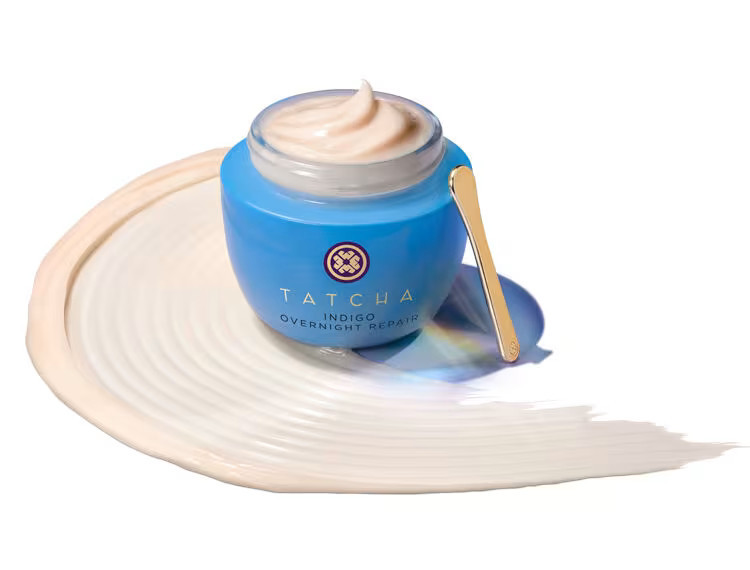 Indigo Overnight Repair Serum for Sensitive Skin | Tatcha