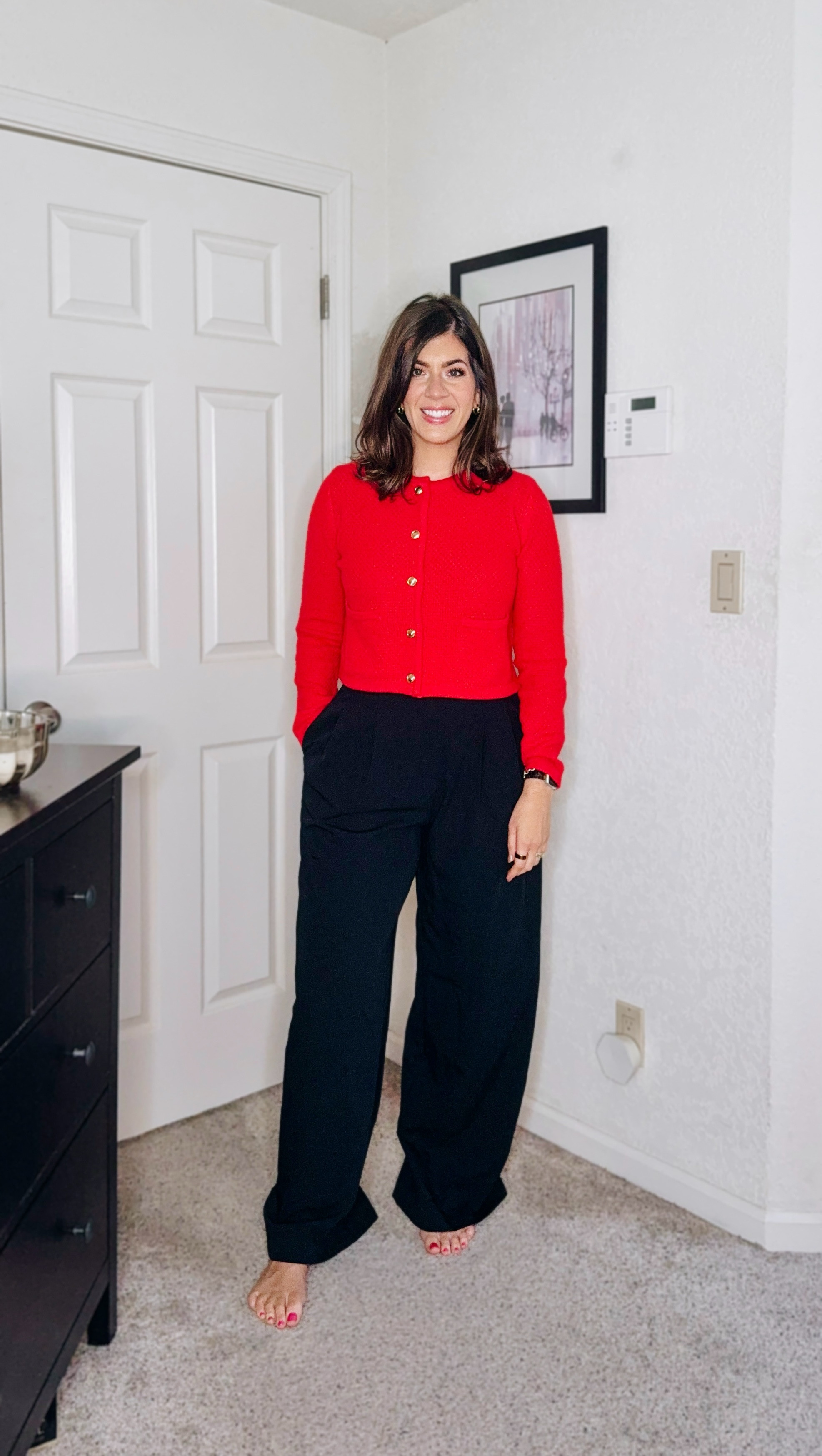 Sized down to small in sweater
Medium in pants


#LTKWorkwear #LTKFindsUnder50 #LTKMidsize