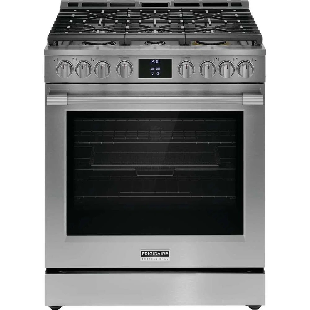 Frigidaire Professional 30" Gas Range With No Preheat And Air Fry PCFG3080AF | Wayfair North America