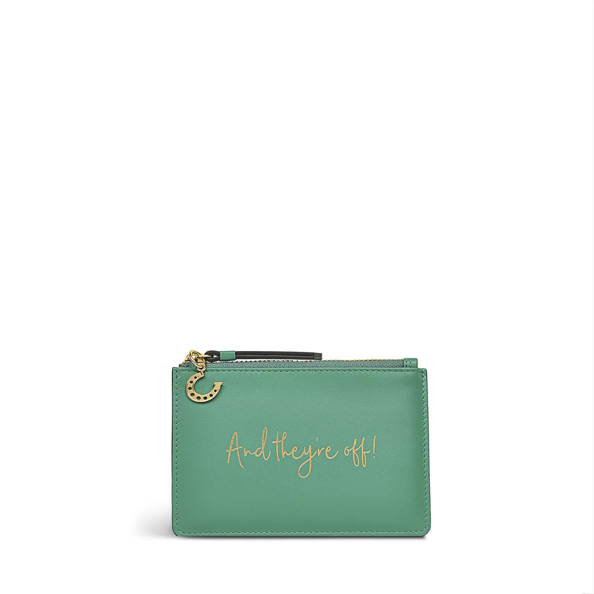 Cactus Green Leather Coin Purse | Kentucky Derby SS24 x Radley London | Radley London US