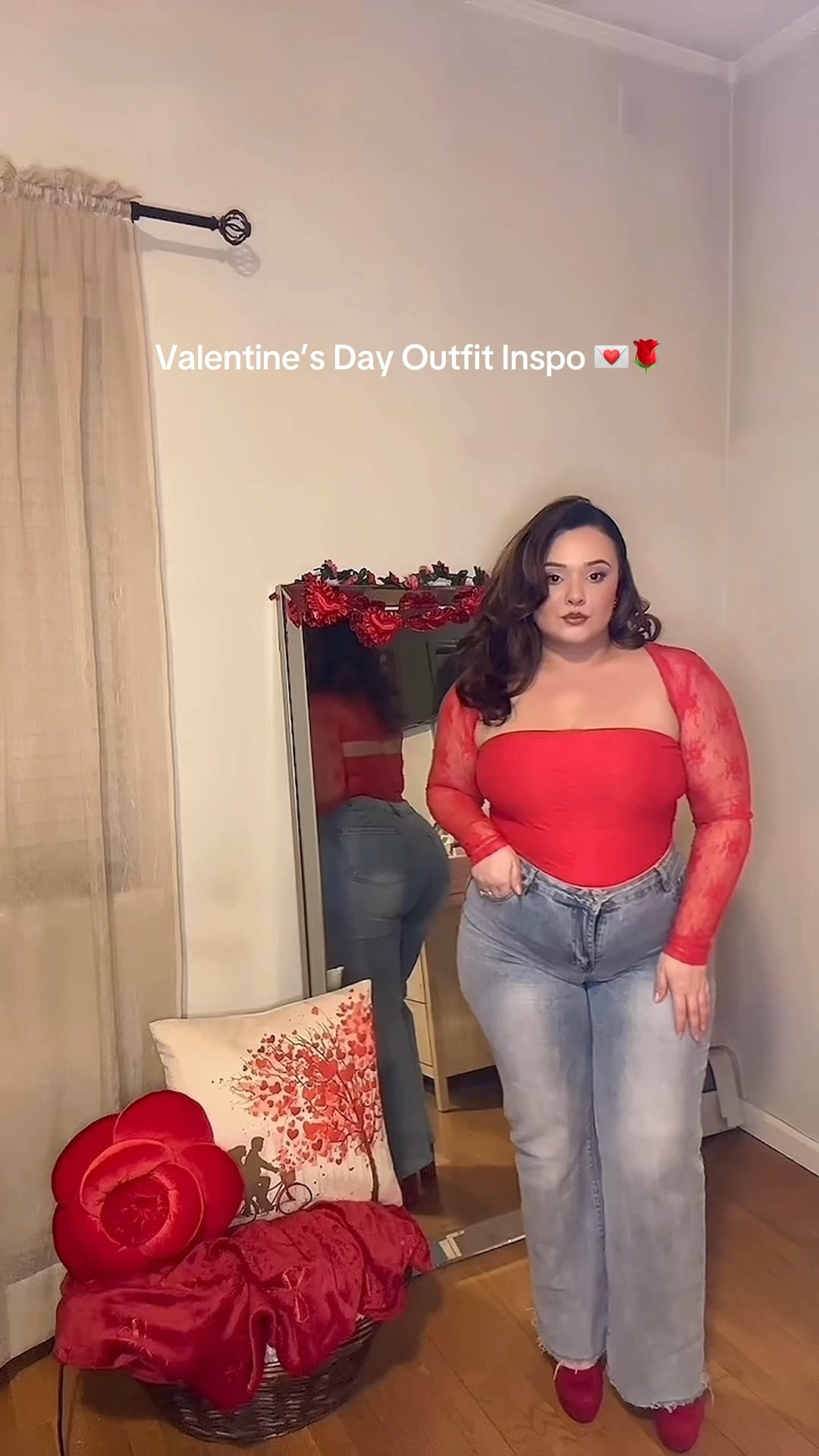 Laced up in confidence ❤️ this Valentine’s Day season in this beautiful Strapless Tube Top and Bolero Set from Amazon. 
———
Entire look is from Amazon, accessories included. 

#LTKValentine #LTKMidsize #LTKootd