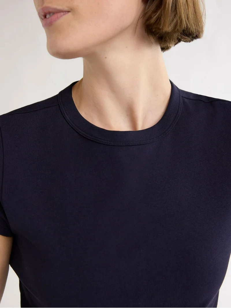 Free Assembly Women's and Women's Plus Cap Sleeve Tee, Sizes XS-4X | Walmart (US)