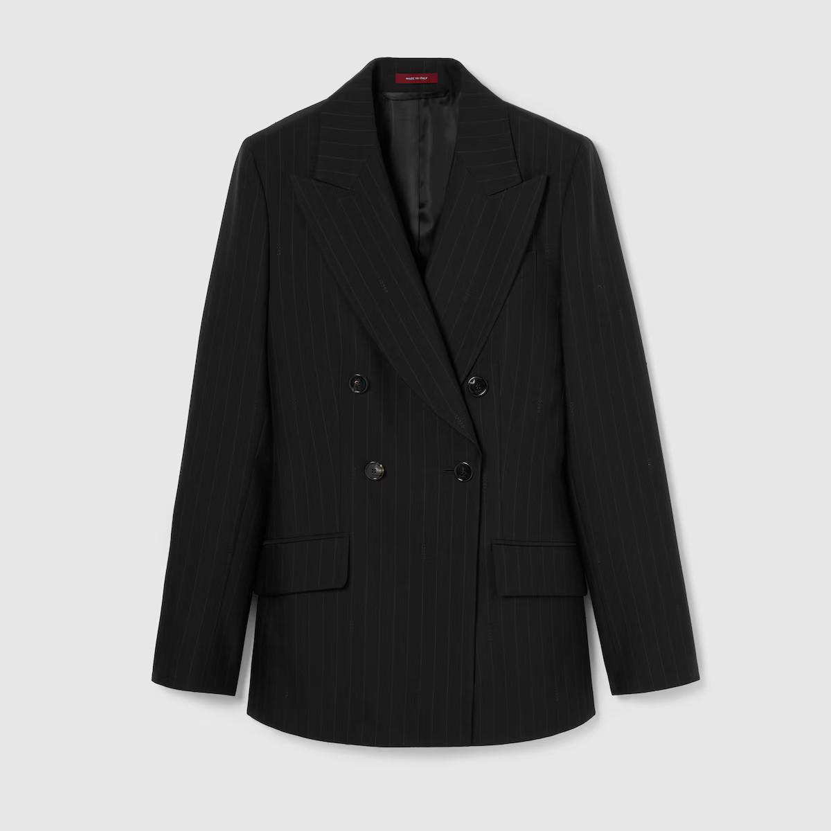 Gucci Pinstripe Gucci wool jacquard jacket | Gucci (UK)