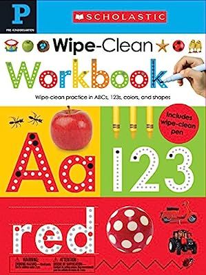 Amazon.com: Pre-K Wipe-Clean Workbook: Scholastic Early Learners (Wipe-Clean) (9780545903240): Sc... | Amazon (US)