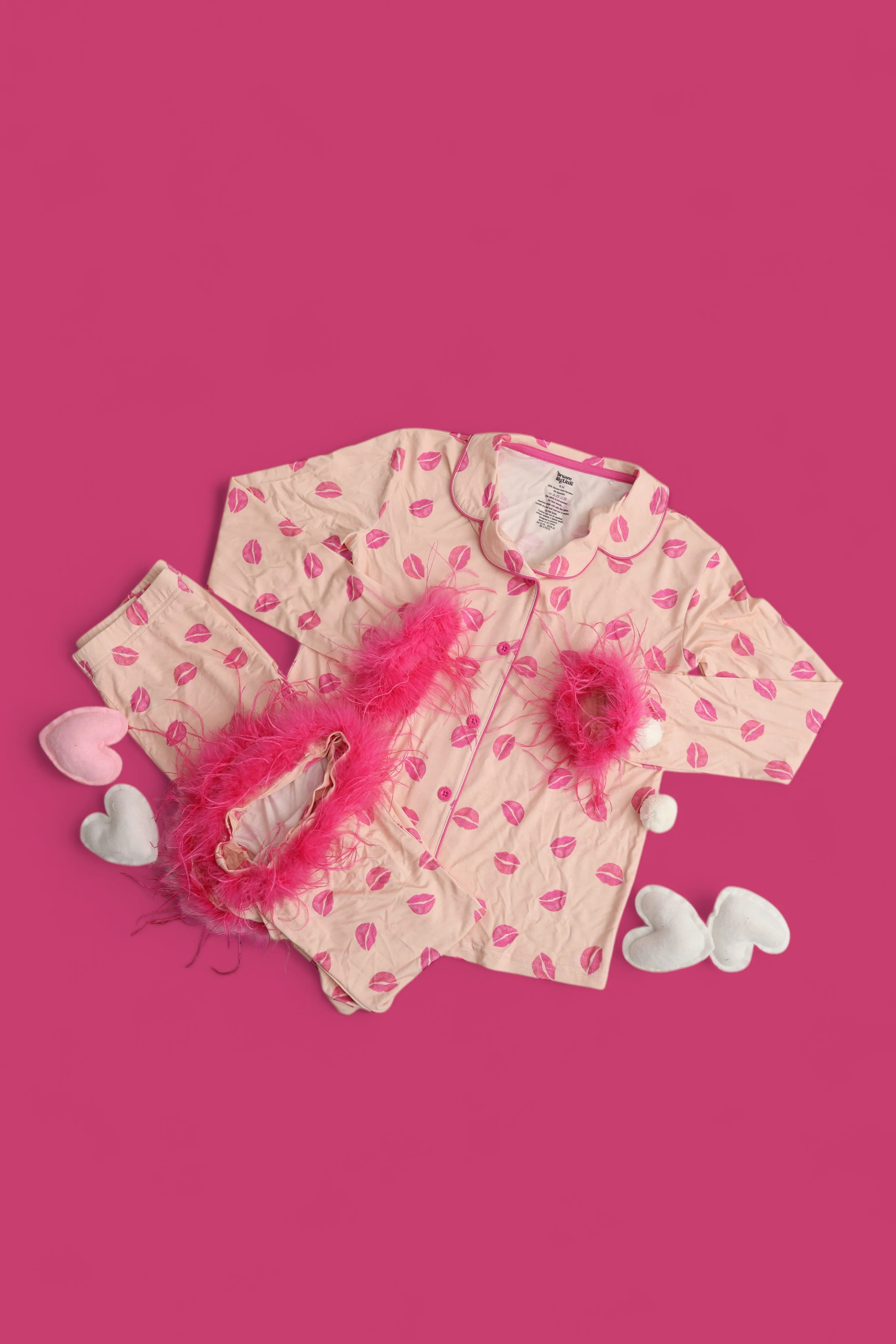 PUCKER UP GIRL'S FLARE FEATHERED DREAM SET | Dream Big Little Co.