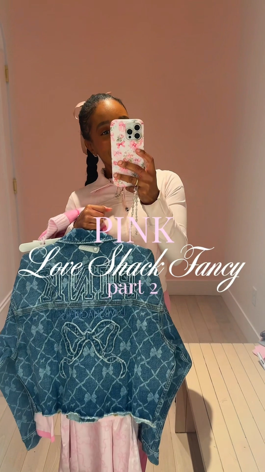 Part 2 of all the PINK x Love Shack Fancy cuteness!! I’m really loving the denim jacket. The details are soo adorable and it pairs really well with all the other pieces from this collection💕

#LTKHoliday #LTKGiftGuide #LTKootd