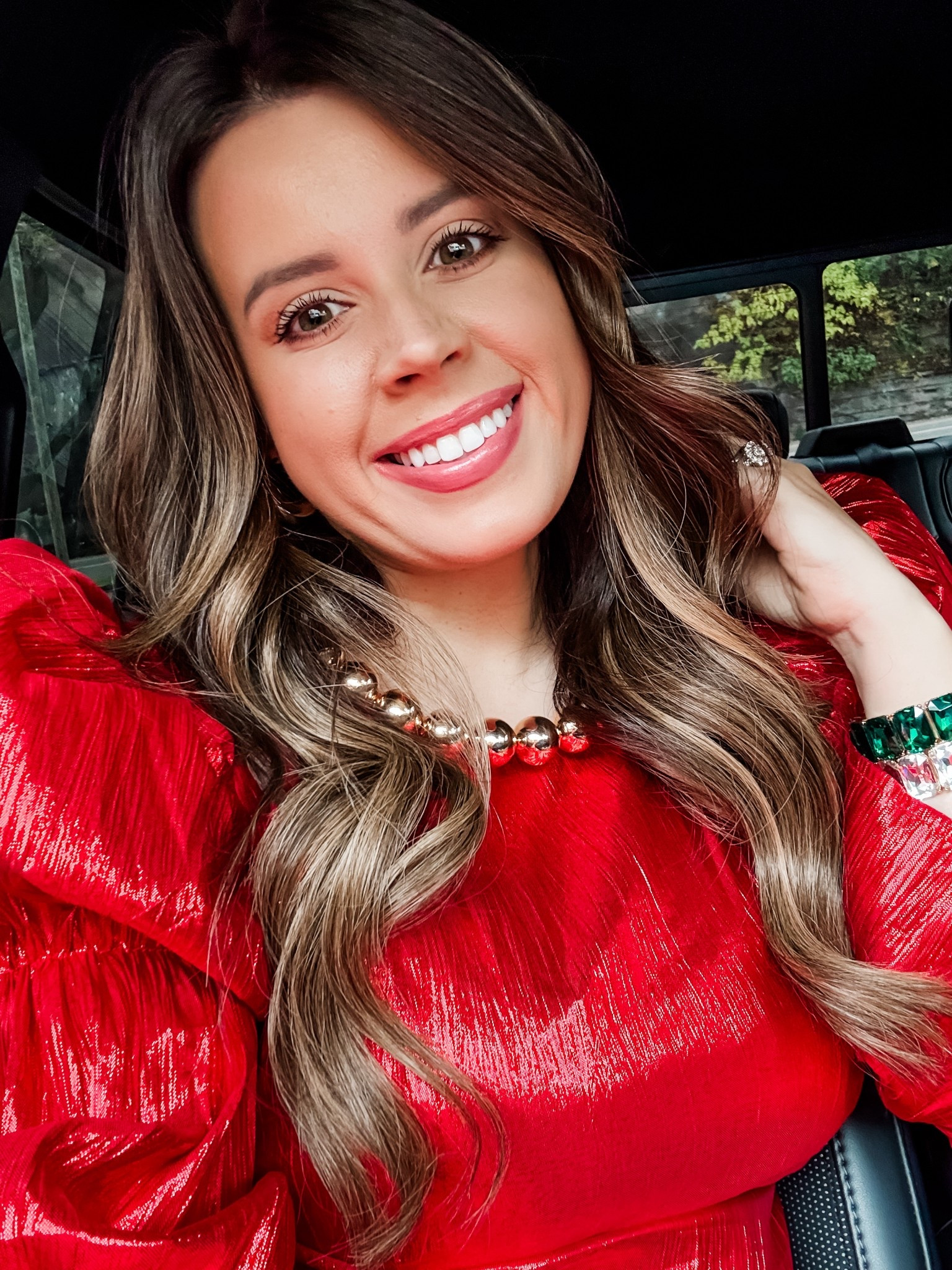 This dress is stunning on + perfect for the holidays! 

#LTKParties #LTKStyleTip