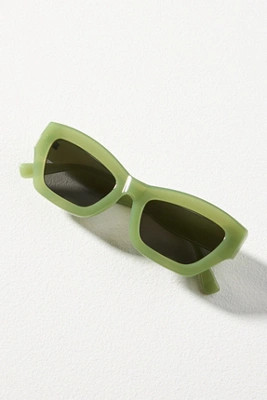 Blocked Cat-Eye Sunglasses | Anthropologie (US)