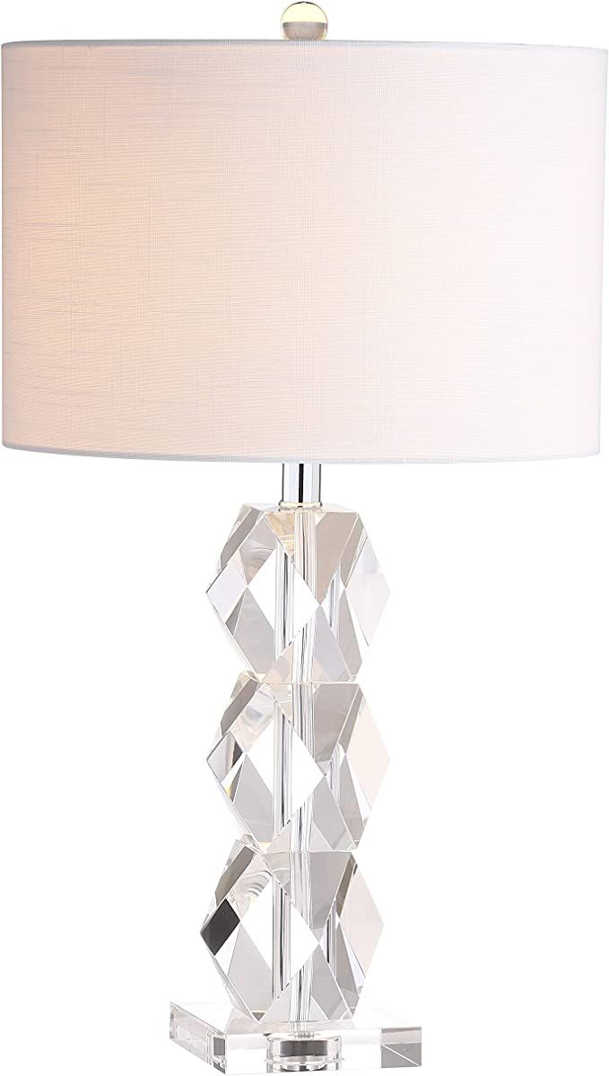 JONATHAN Y JYL5012A Sofia 26" Crystal LED Table Lamp Transitional Glam Bedside Desk Nightstand La... | Amazon (US)