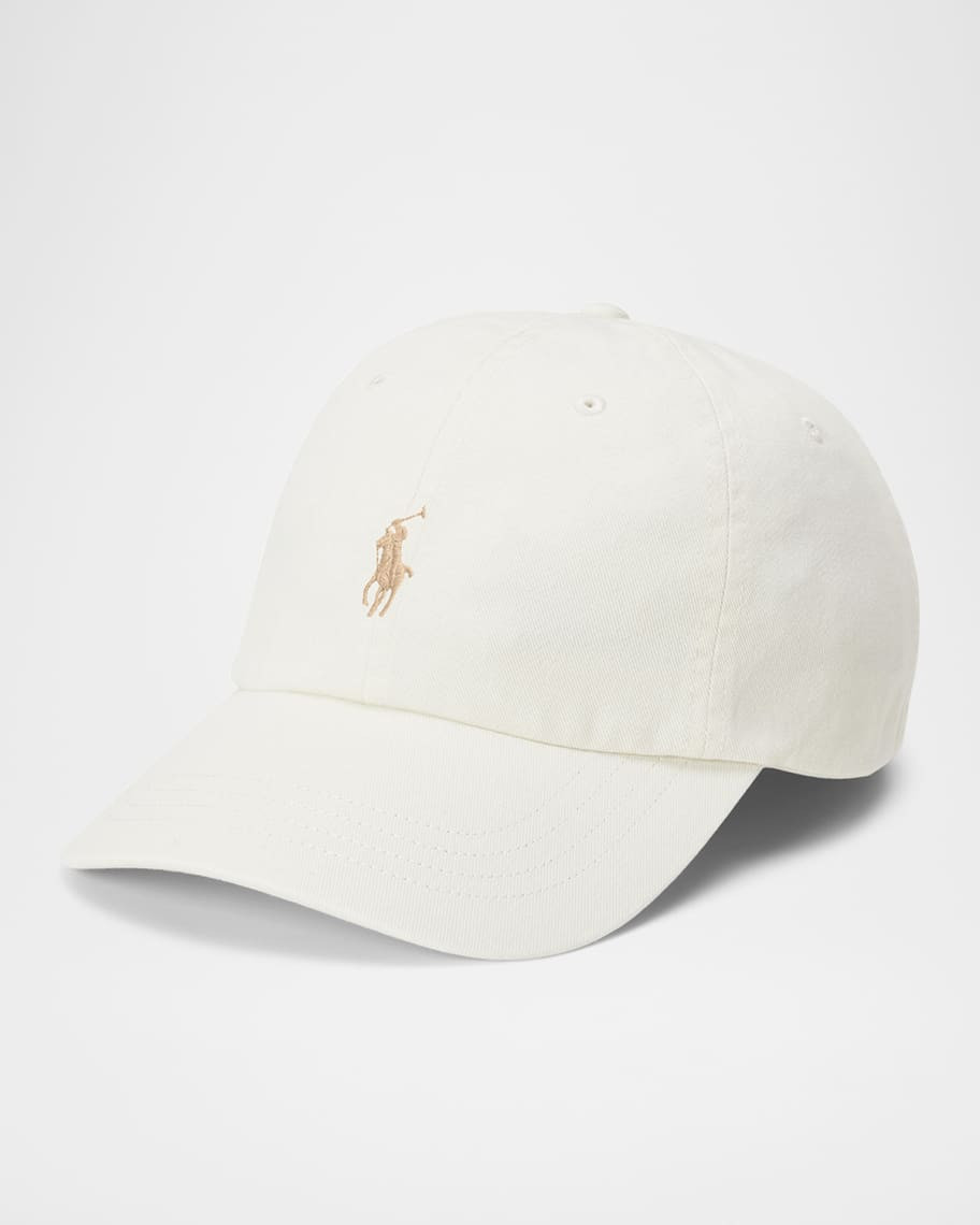 Polo Ralph Lauren Logo Cotton Baseball Cap | Neiman Marcus
