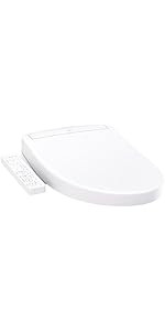 TOTO® WASHLET® KC2 Electronic Bidet Toilet Seat with Heated Seat and SoftClose Lid, Elongated, ... | Amazon (US)