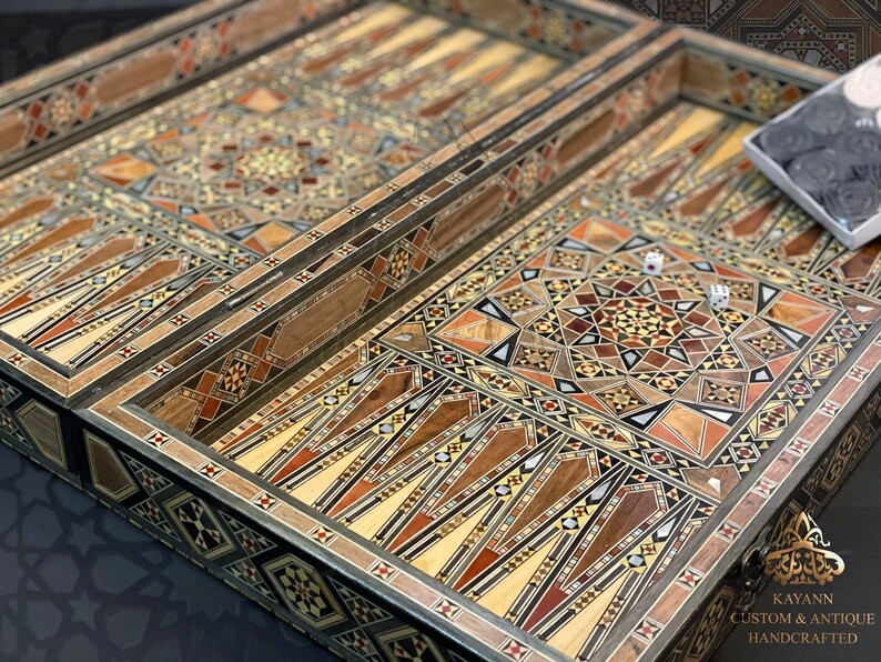 Luxury Backgammon Board HQ Chess and Backgammon Set 21 | Etsy | Etsy (US)