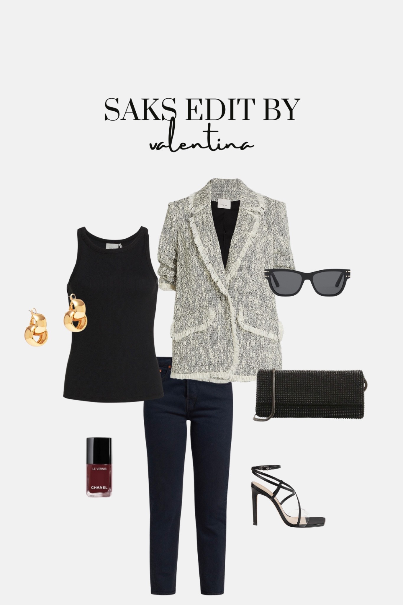 I love pairing blazers with leather pants. It’s edgy and classic all at the same time. xxV

Black tank, tweed blazer, black faux leather pants

#LTKSeasonal #LTKstyletip #LTKworkwear