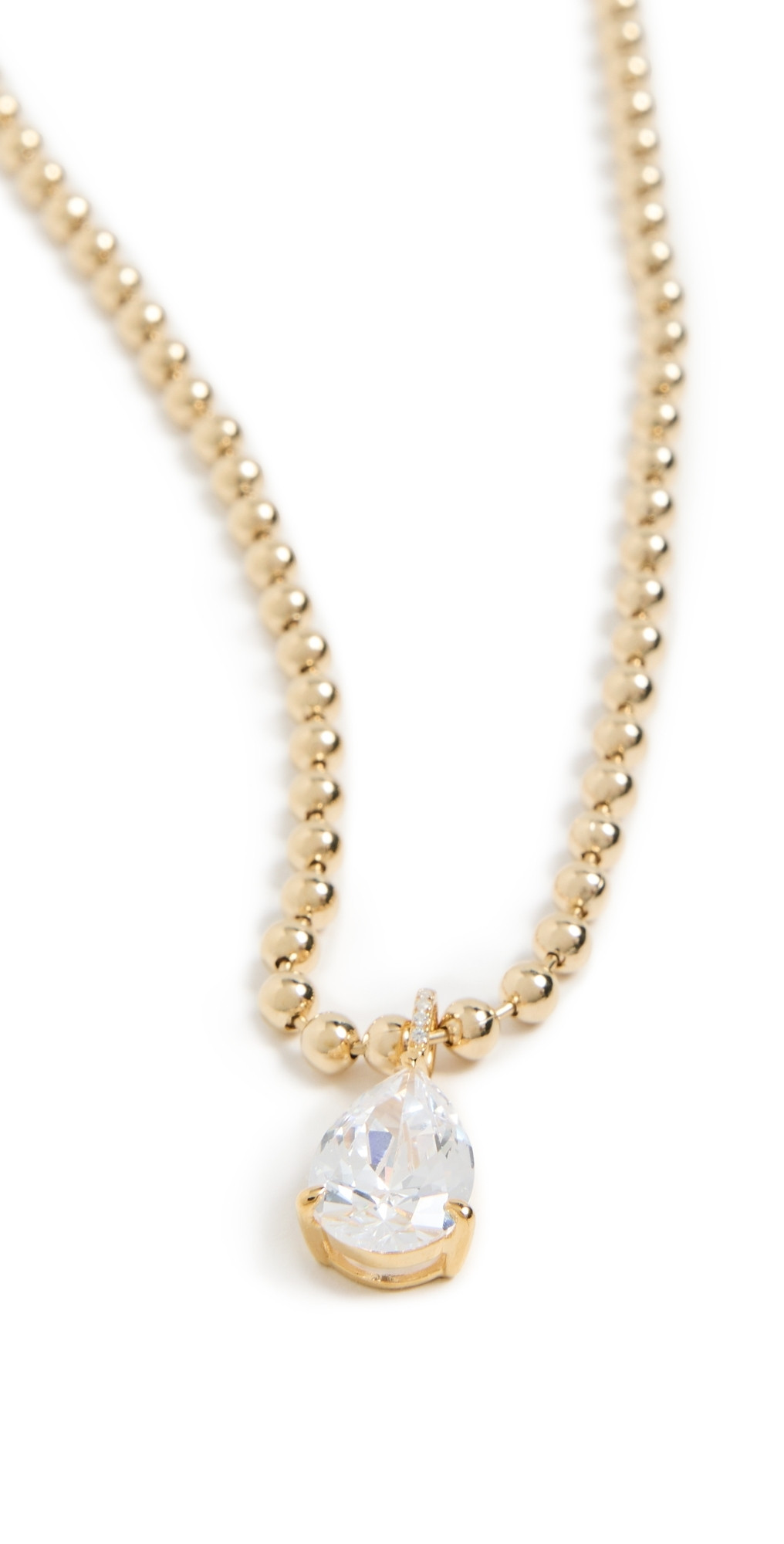 Alexa Leigh Power Necklace Yellow Gold One Size | Shopbop