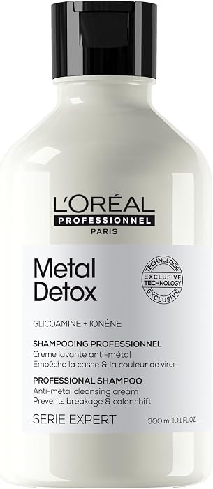 L'Oréal Professionnel Metal Detox Sulfate-Free Shampoo for Color Treated Hair, Damaged Hair & Br... | Amazon (CA)