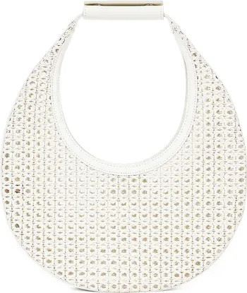 Medium Raffia Moon Shoulder Bag | Nordstrom