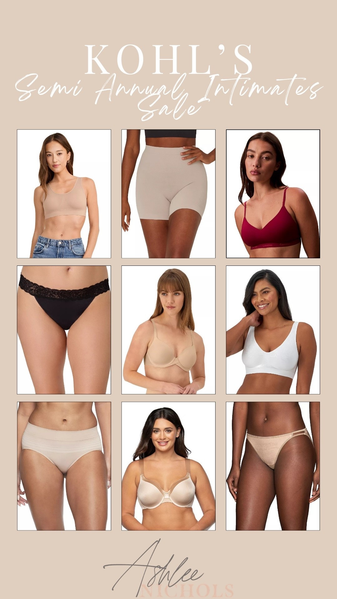 Kohl’s semi annual intimates sale is happening now! Save on select brands and styles 

Wireless bra, bra sale, shapewear, under garments 

#LTKSeasonal #LTKSaleAlert