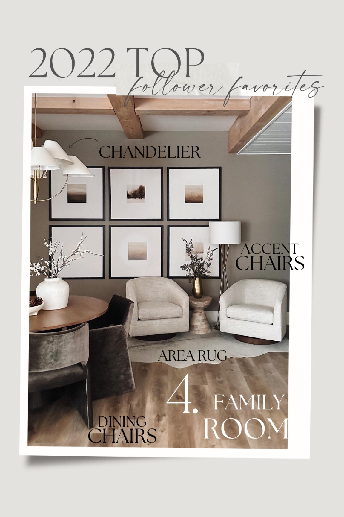 Kinsley Large Two-Tier Chandelier curated on LTK