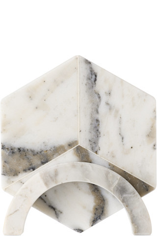 Soho Home - White Clyde Coaster Set, 4 pcs | SSENSE