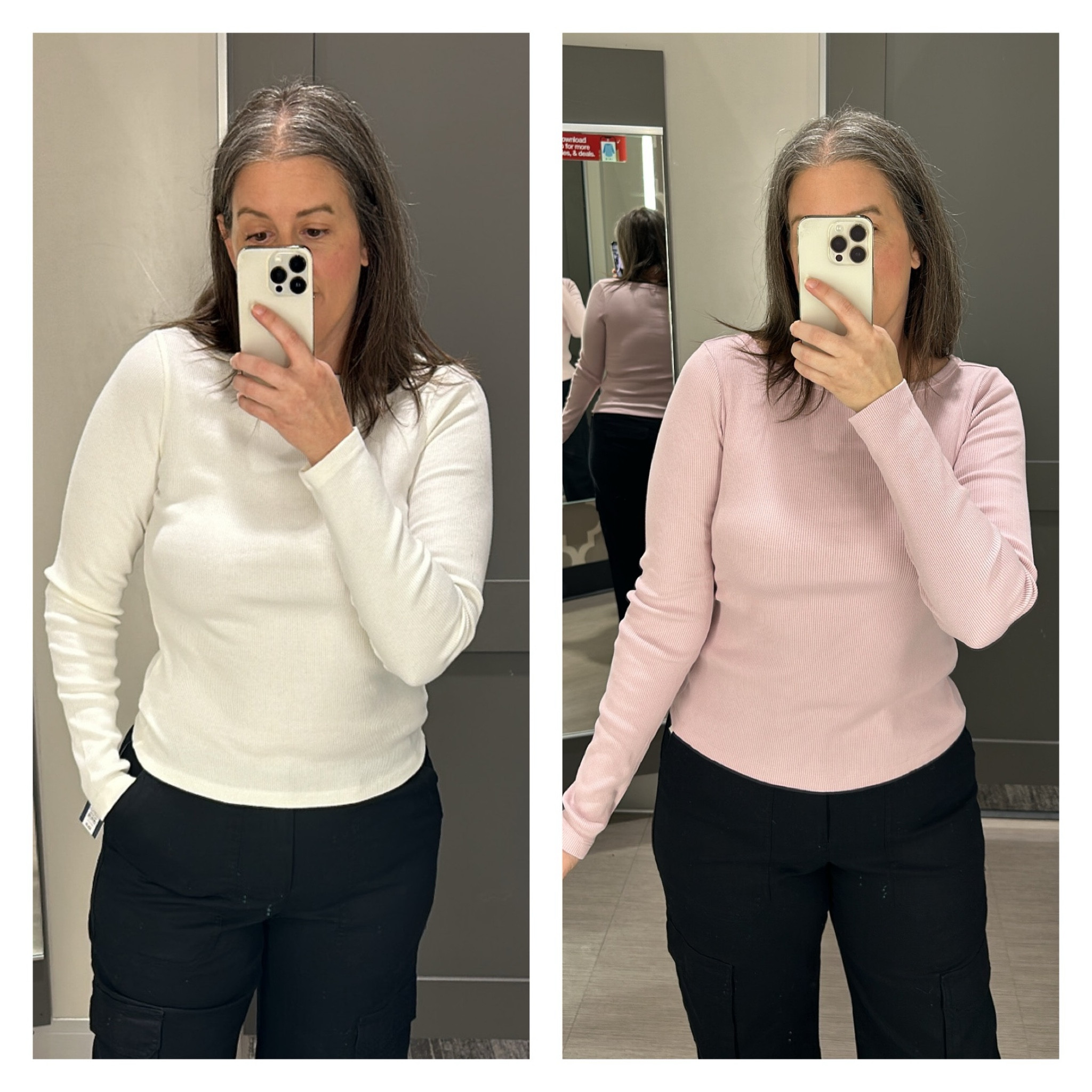 Great basic ribbed long sleeve T-shirts 

#LTKFindsUnder50 #LTKMidsize #LTKOver40