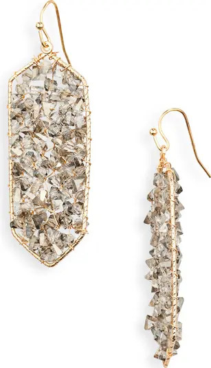 Tasha Beaded Hexagonal Drop Earrings | Nordstromrack | Nordstrom Rack