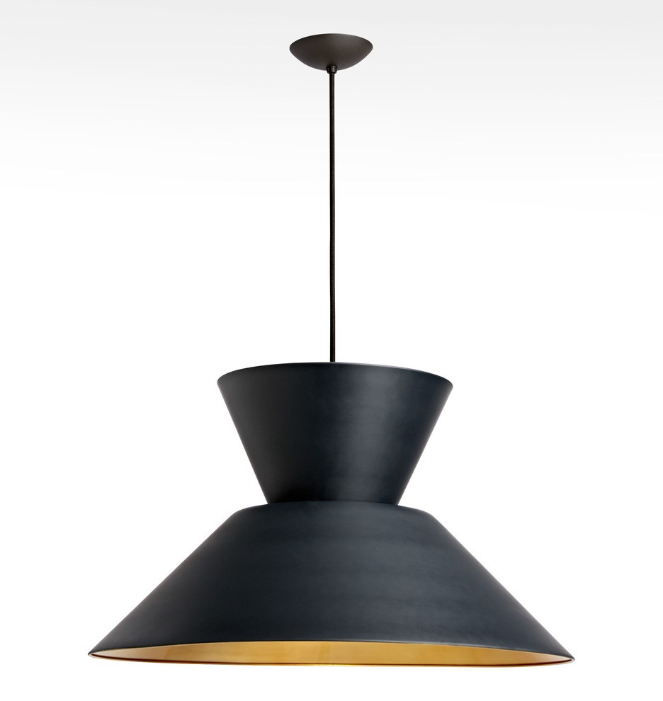 Anello 30" Spun Cone Pendant
 | Rejuvenation | Rejuvenation